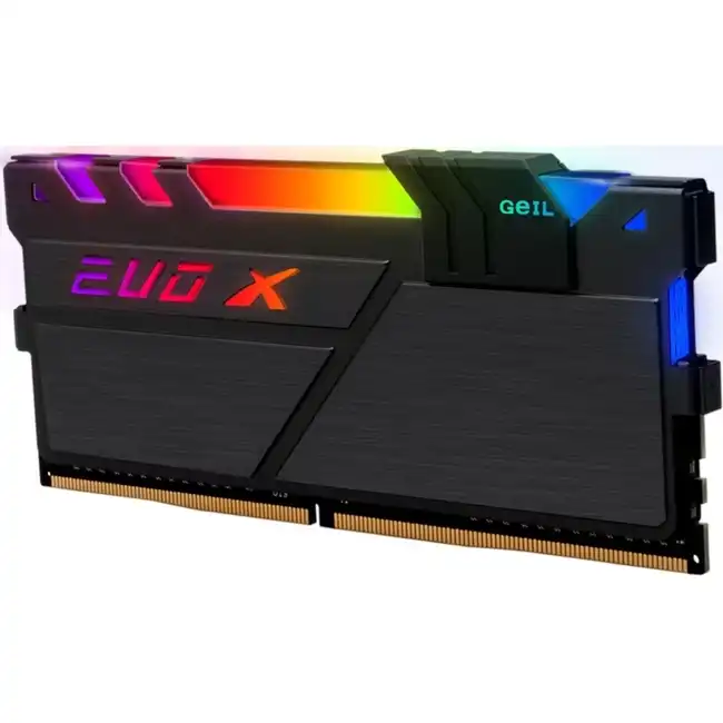 ОЗУ Geil EVO X II RGB Black GEXSB416GB3200C16ASC (DIMM, DDR4, 16 Гб, 3200 МГц)