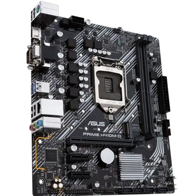 Материнская плата Asus PRIME H410M-D (micro-ATX, LGA 1200)