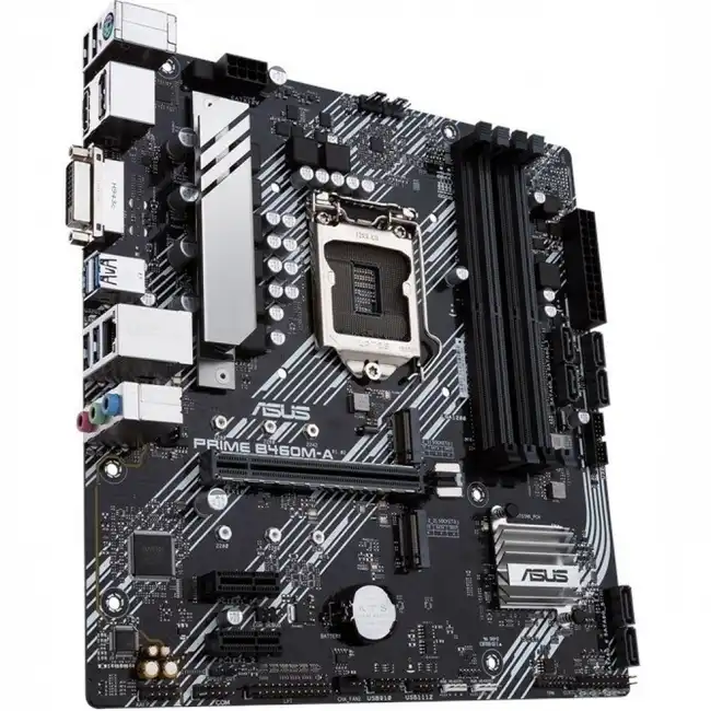 Материнская плата Asus PRIME B460M-A (micro-ATX, LGA 1200)