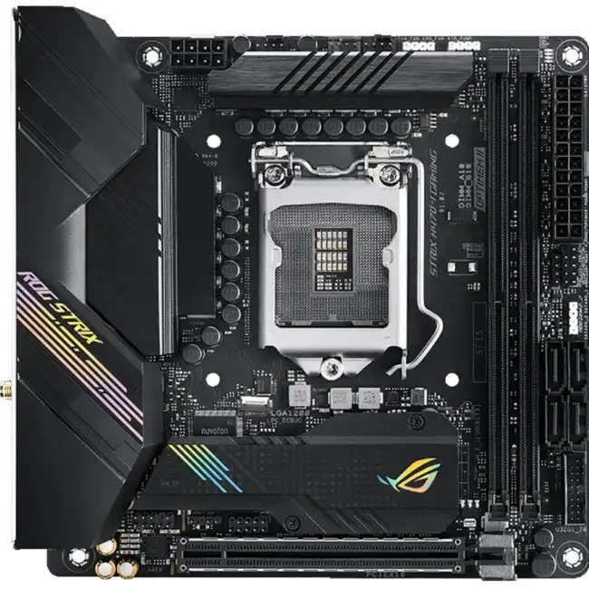 Материнская плата Asus ROG STRIX H470-I GAMING 90MB12U0-M0EAY0 (Mini-iTX, LGA 1200)