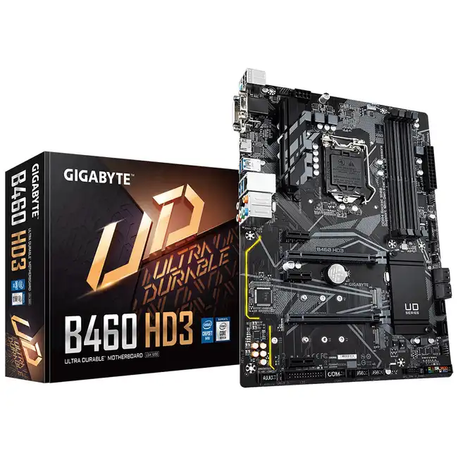 Материнская плата Gigabyte GIGABYTE B460-HD3 GA-B460-HD3 (ATX, LGA 1200)