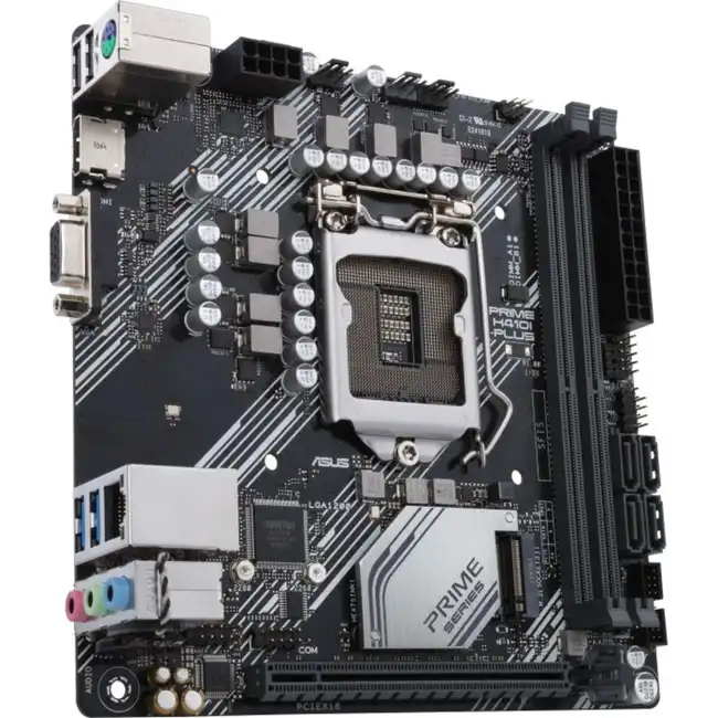 Материнская плата Asus PRIME H410I-PLUS 90MB14W0-M0EAY0 (Mini-iTX, LGA 1200)