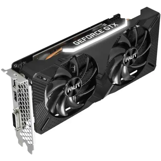 Видеокарта Palit GTX 1660 DUAL 6G NE51660018J9-1161C oem (6 ГБ)