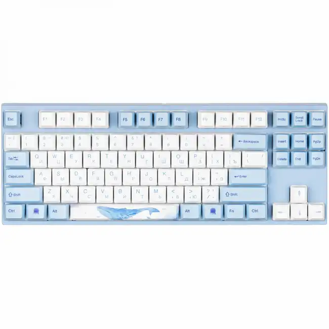 Клавиатура Varmilo VEM87 Sea Melody EC V2 Daisy A33A038A8A3A17A033 (Проводная, USB)