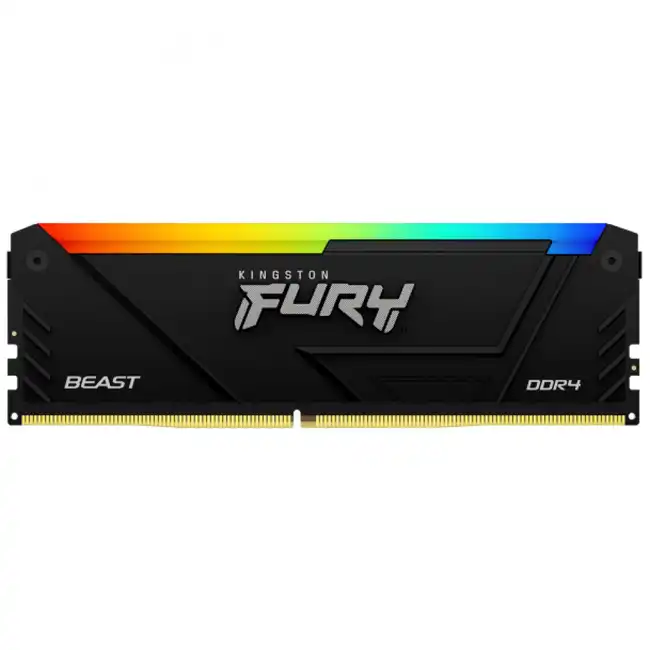 ОЗУ Kingston FURY Beast RGB KF426C16BB12A/16 (DIMM, DDR4, 16 Гб, 2666 МГц)