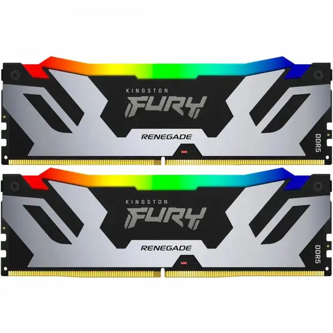 ОЗУ Kingston FURY Renegade RGB KF560C32RSAK2-96 (DIMM, DDR5, 96 Гб (2 x 48 Гб), 6000 МГц)