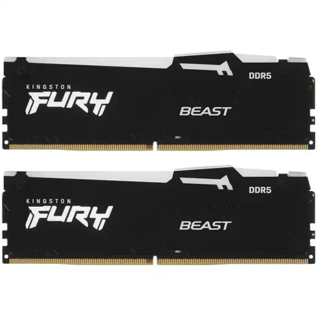 ОЗУ Kingston Fury Beast RGB KF556C36BBEAK2-16 (DIMM, DDR5, 16 Гб (2 х 8 Гб), 5600 МГц)