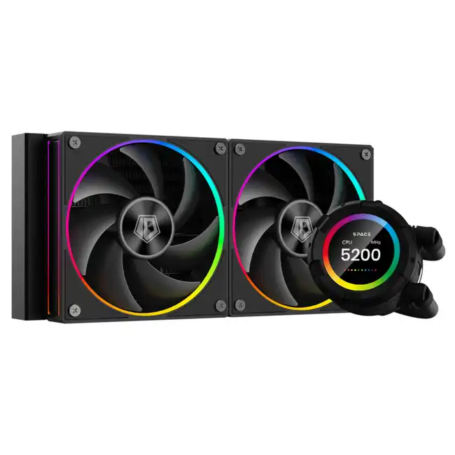 Охлаждение ID-Cooling SL240 BLACK (Для процессора)