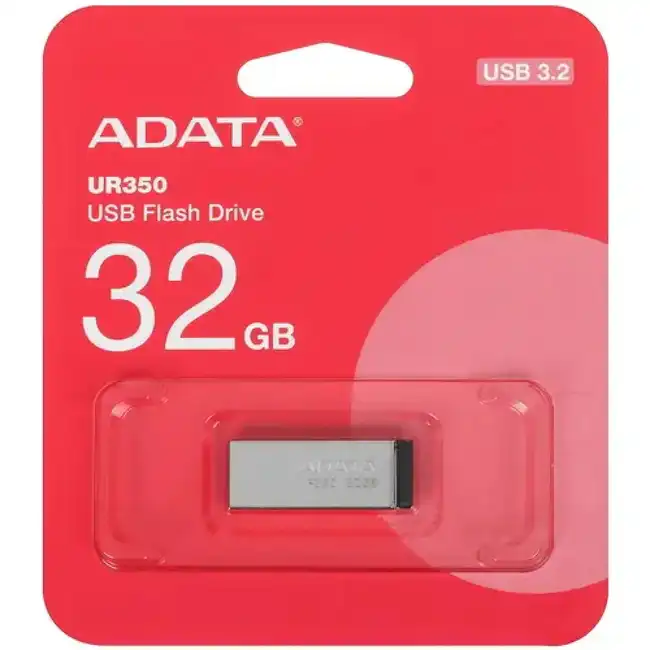 USB флешка (Flash) ADATA UR350 UR350-32G-RSR/BK (32 ГБ)