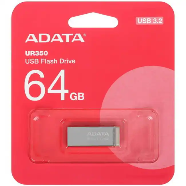 USB флешка (Flash) ADATA UR350 UR350-64G-RSR/BG (64 ГБ)