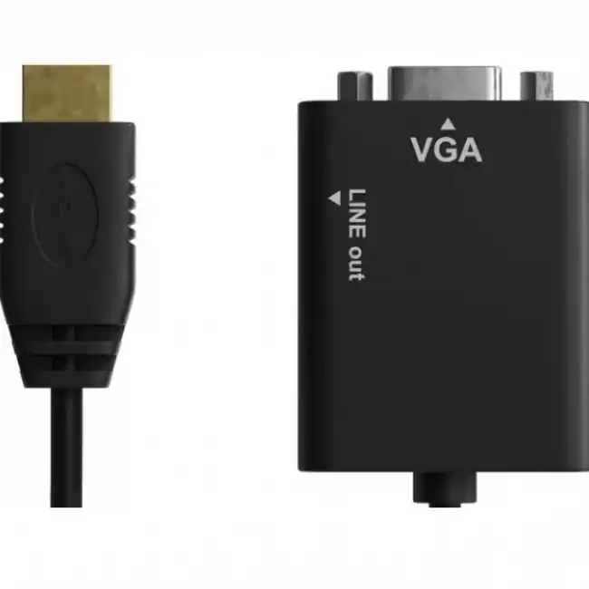 Кабель интерфейсный ExeGate EX294719RUS (HDMI - D-SUB (VGA) - MINI JACK 3.5 (output))