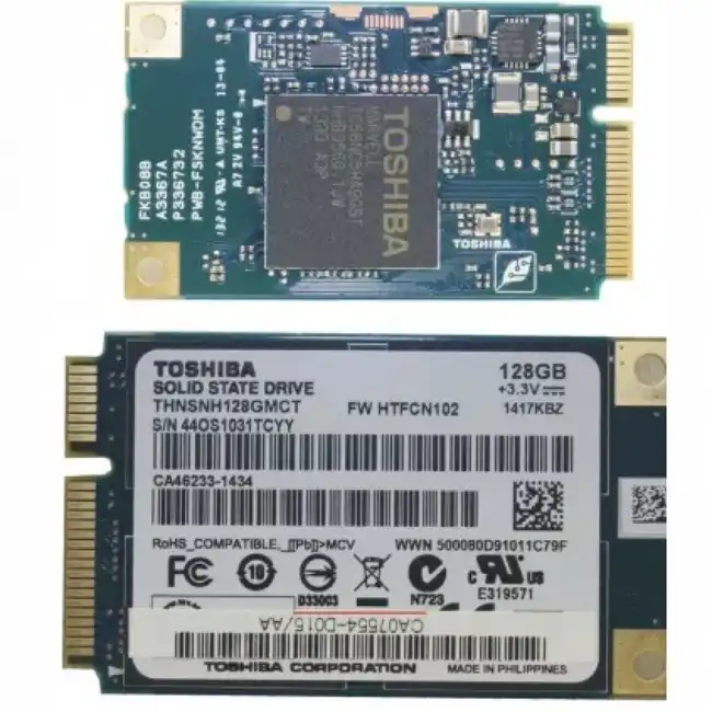 Внутренний жесткий диск Fujitsu FUJ:CA07554-D015 34044164 (SSD (твердотельные), 128 ГБ, M.2, PCIe)