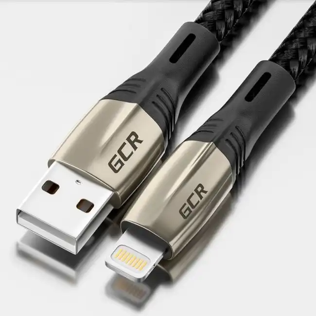 Кабель интерфейсный Greenconnect GCR-52003 (USB Type A - Lightning (8pin))