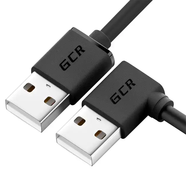 Кабель интерфейсный Greenconnect GCR-AUM5M-BB2S-0.5m (USB Type A (input) - USB Type A (input))