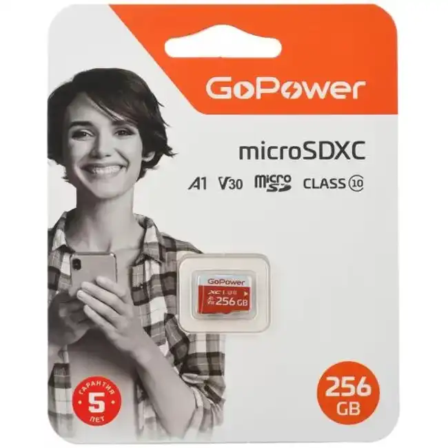 Флеш (Flash) карты GoPower 00-00025684 (256 ГБ)