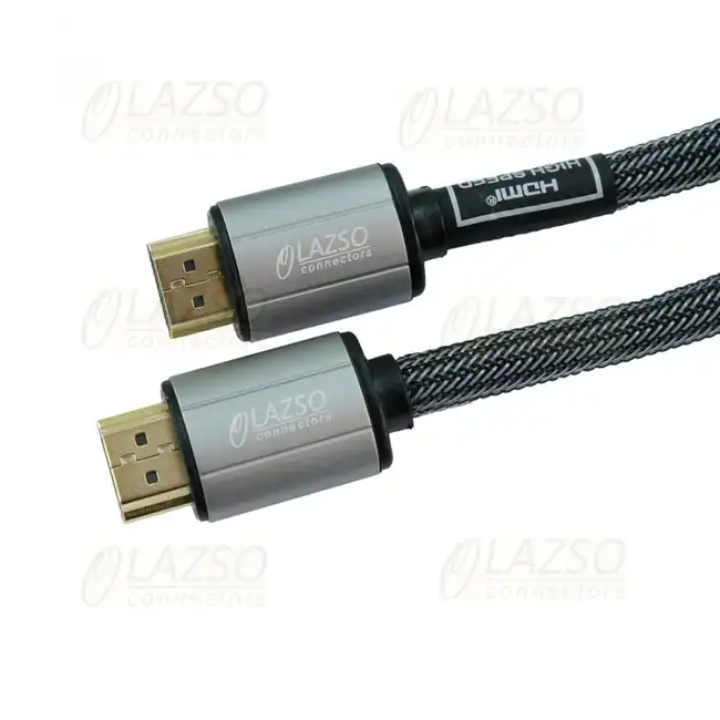 Кабель интерфейсный LAZSO WH-111(1M)-B (HDMI - HDMI)