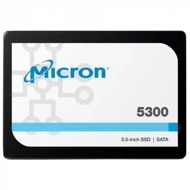 Внутренний жесткий диск Crucial Micron 5300 PRO MTFDDAK1T9TDS-1AW15ABYY (SSD (твердотельные), 1920 ГБ, 2.5 дюйма, SATA)