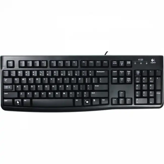 Клавиатура Logitech K120 920-002506 (Проводная, USB)