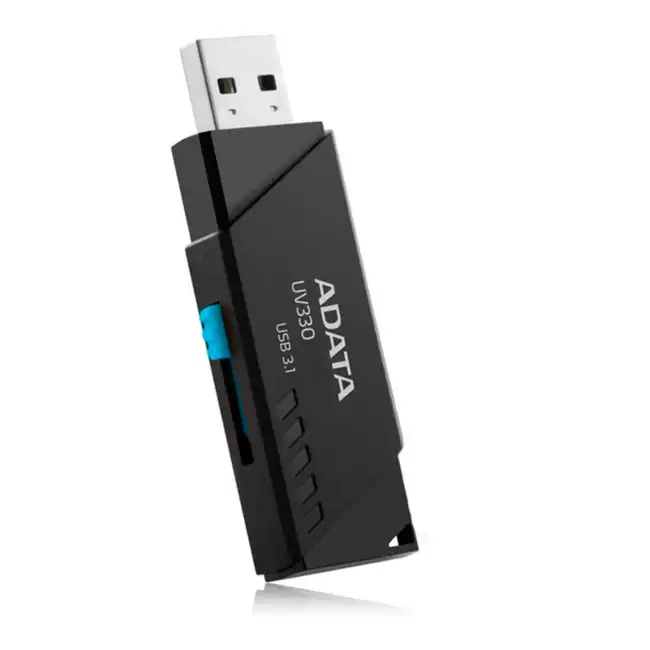 USB флешка (Flash) ADATA 16GB - Black AUV330-16G-RBK (16 ГБ)