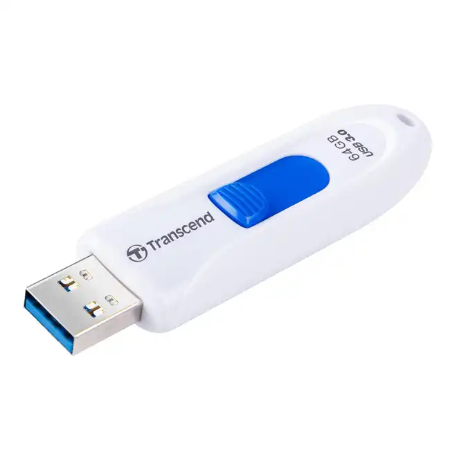 USB флешка (Flash) Transcend USB Flash 64GB - White TS64GJF790W (64 ГБ)