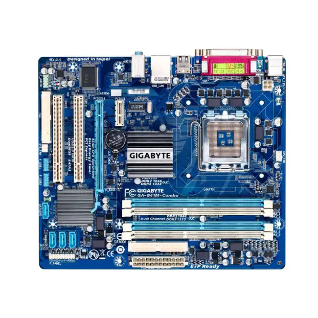 Материнская плата Gigabyte GA-G41M-Combo GA-G41M-COMBO-GQ (micro-ATX, LGA 775)