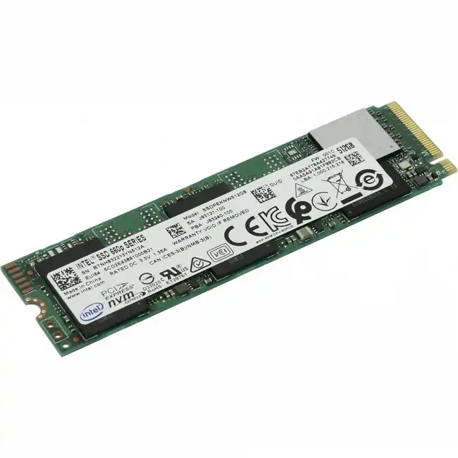 Внутренний жесткий диск Intel 660p Series SSDPEKNW512G8X1 (SSD (твердотельные), 512 ГБ, M.2, PCIe)