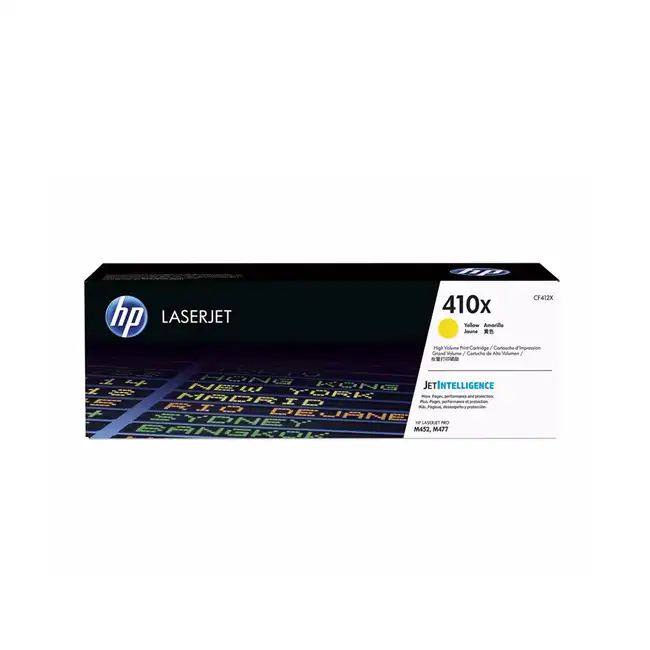 Лазерный картридж HP 410X увеличенной емкости, Желтый CF412X