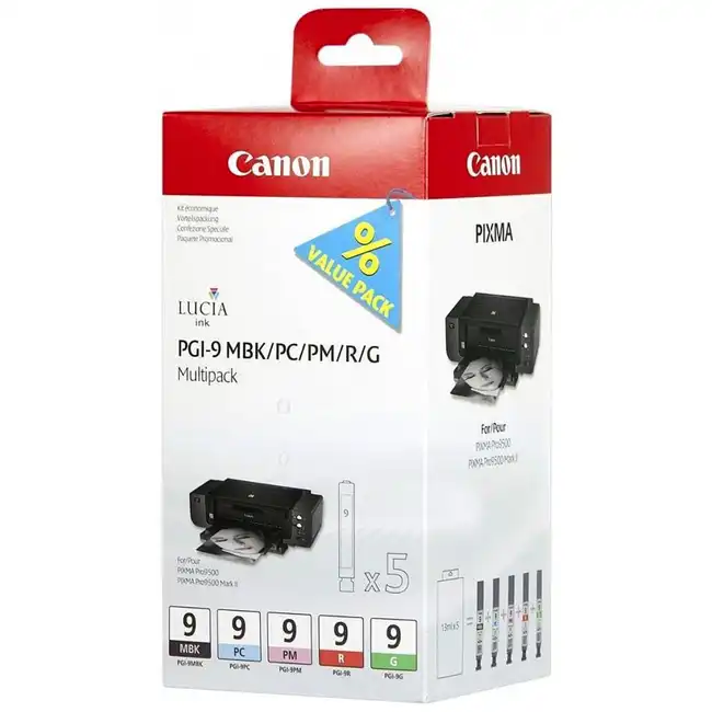 Струйный картридж Canon PGI-9 MBK/PC/PM/R/G Multi Pack 1033B013