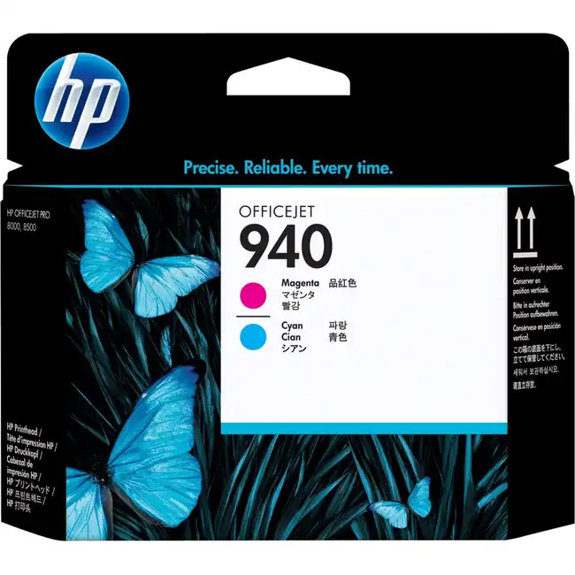Струйный картридж HP 940 пурпурный и голубой C4901A