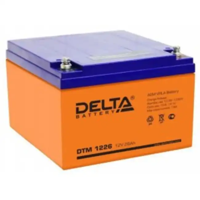 Сменные аккумуляторы АКБ для ИБП Delta Battery DTM 1226 (12 В)