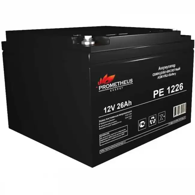Сменные аккумуляторы АКБ для ИБП PROMETHEUS ENERGY РЕ1226 PE 1226 (12 В)