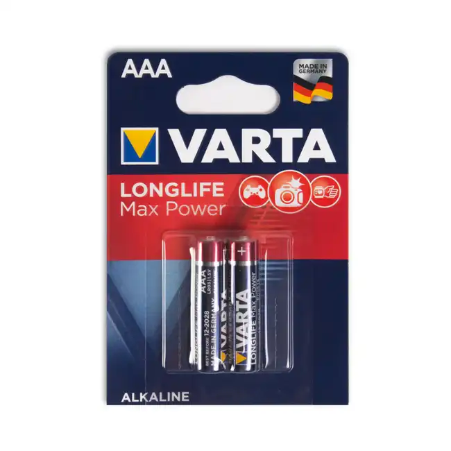 Батарейка VARTA Long Life Max Power Micro 1.5V - LR03/ AAA (2 шт) LR03 Long Life Max Power 2 шт