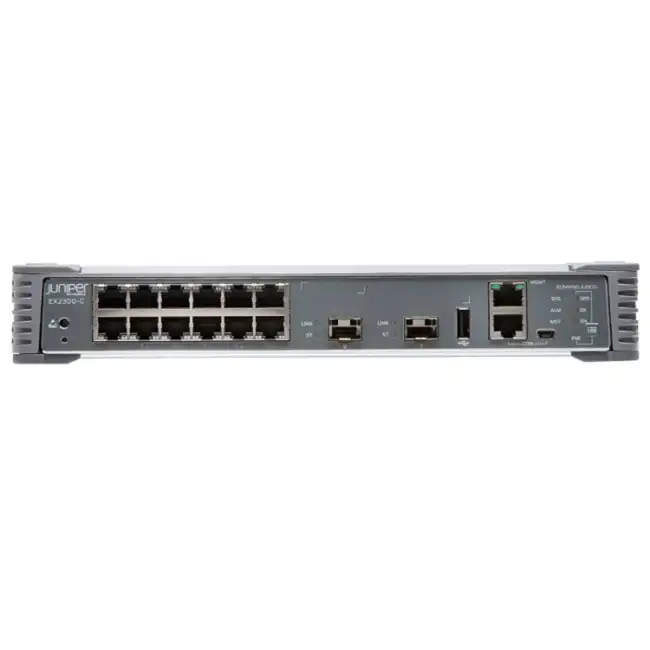 Коммутатор Juniper EX2300-C-12T (1000 Base-TX (1000 мбит/с), 2 SFP порта)