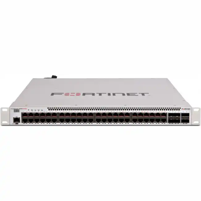 Коммутатор Fortinet FortiSwitch 548B-FPOE FS-548D-FPOE (1000 Base-T (1000 мбит/с), 6 SFP портов)