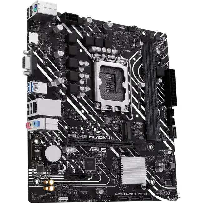 Материнская плата Asus PRIME H610M-K (micro-ATX, LGA 1700)