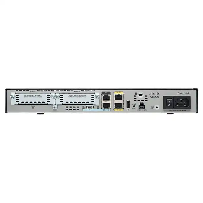 Маршрутизатор Cisco 1921 CISCO1921/K9 (10/100/1000 Base-TX (1000 мбит/с))