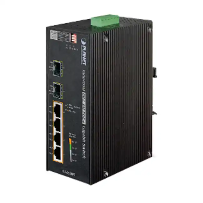 Коммутатор Planet IGS-624HPT (1000 Base-TX (1000 мбит/с), 2 SFP порта)