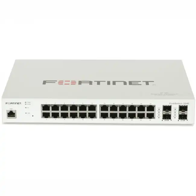 Коммутатор Fortinet FS-224E (1000 Base-T (1000 мбит/с), 4 SFP порта)