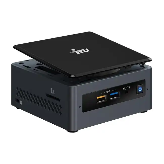 Персональный компьютер iRU Nettop I11GL 1361525 (Celeron, J4005, 2, 4 Гб, DDR4-2400, SSD, Windows 10 Home)