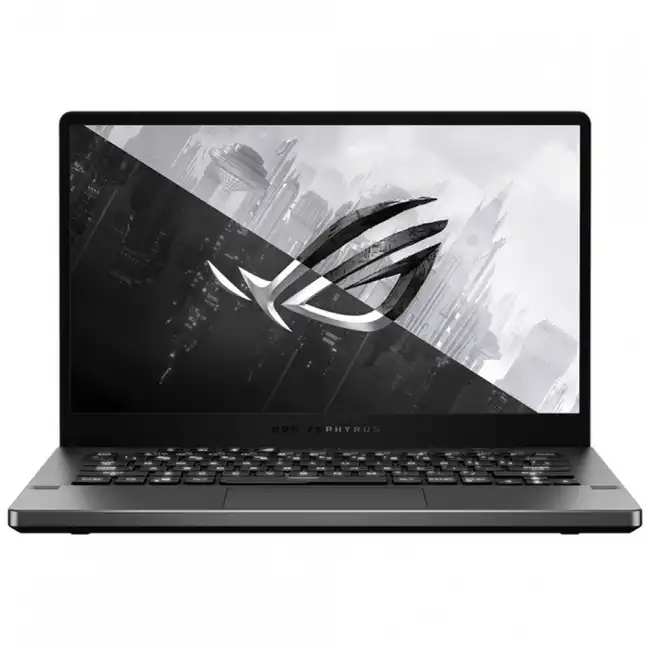 Ноутбук Asus ROG Zephyrus G14 GA401QM-HZ087T 90NR05S6-M01560 (14 ", FHD 1920x1080 (16:9), AMD, Ryzen 9, 16 Гб, SSD, 1 ТБ, nVidia GeForce RTX 3060)