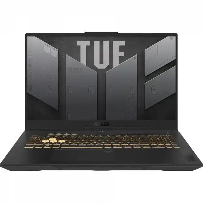 Ноутбук Asus TUF Gaming F17 FX707ZU4-HX058 90NR0FJ5-M00370 (17.3 ", FHD 1920x1080 (16:9), Intel, Core i7, 16 Гб, SSD, 512 ГБ, nVidia GeForce RTX 4050)