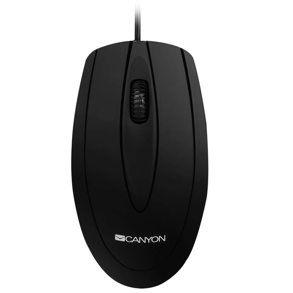 Мышь Canyon CNE-CMS1 - Black Бюджетные, Проводная