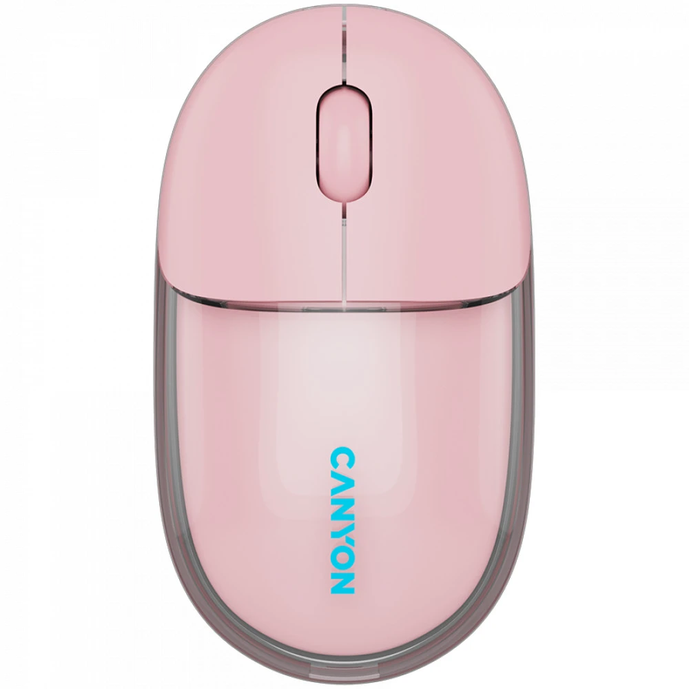 Мышь Canyon OnClick 24 BT Pink CNS-CMSW24P Бюджетные, Беспроводная