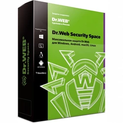Антивирус Dr.Web Security Space на 12 м 1 ПК LHW-BK-12M-1-B3 Продление лицензии