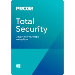 Антивирус Pro32 Total Security подписка на 1 год на 1 ПК box PRO32-PTS-NS(BOX)-1-1 KZ Первичная лицензия