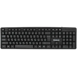 Клавиатура Defender Next HB-440 RU черный 45440 Проводная, USB