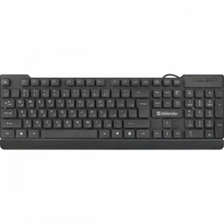 Клавиатура Defender Element HB-190 USB RU 45191 Проводная, USB
