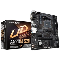 Материнская плата Gigabyte A520M S2H Micro-ATX, AMD AM4