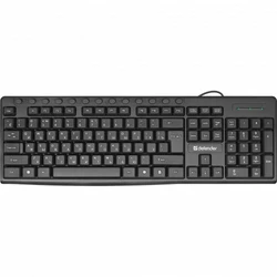 Клавиатура Defender Action HB-719 RU черный 45719 Проводная, USB