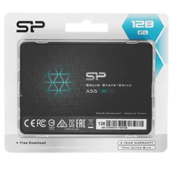 Жесткий диск Silicon Power Ace A55 SP128GBSS3A55S25 SSD (твердотельные), 128 ГБ, 2.5 дюйма, SATA
